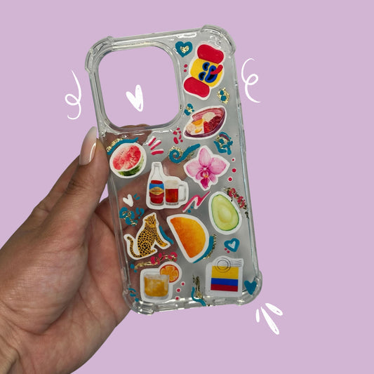 Stickers phone case