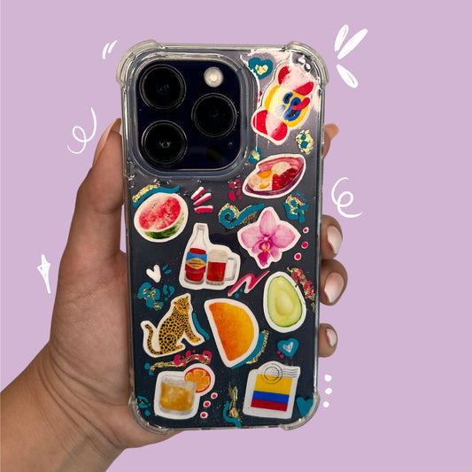Stickers phone case