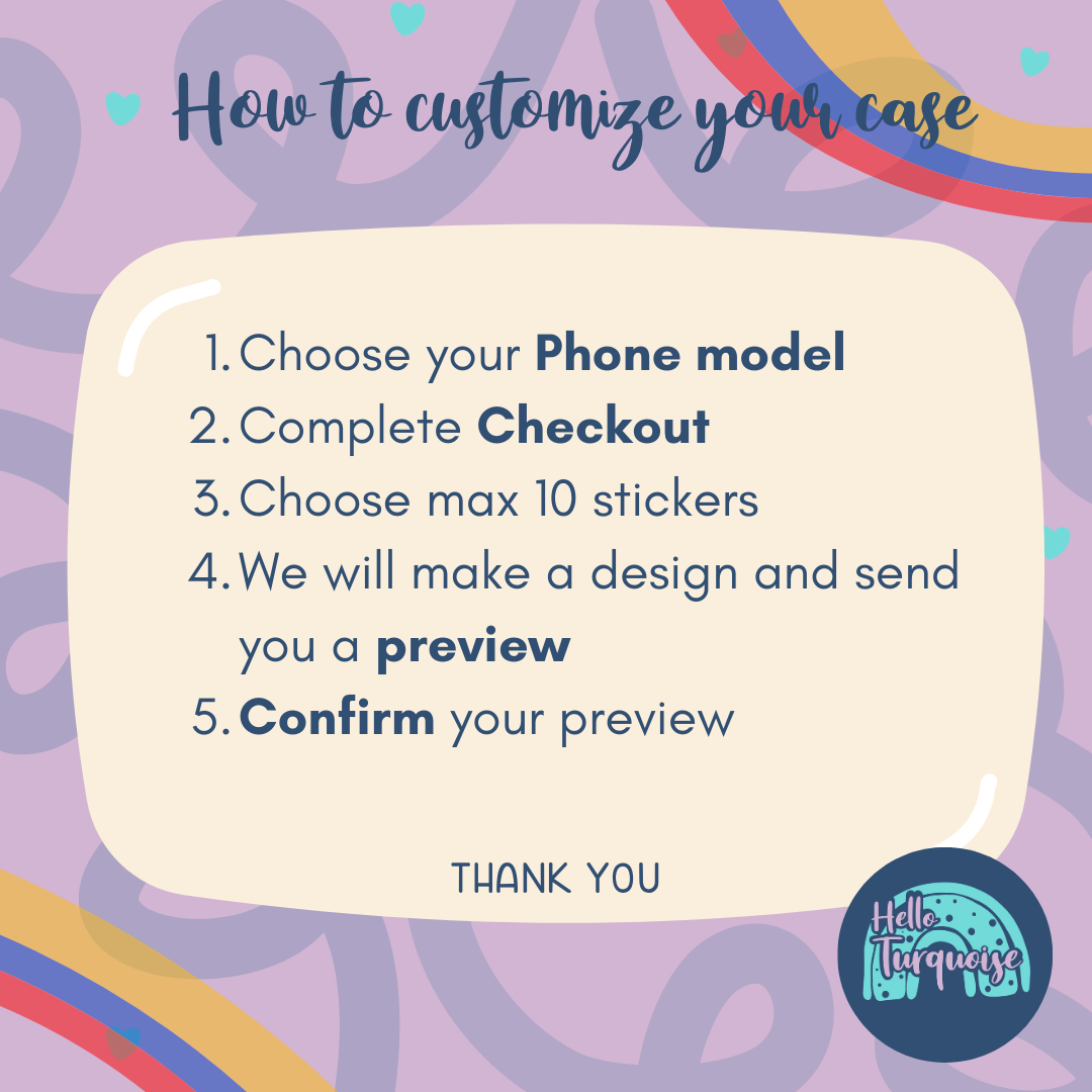 Stickers phone case