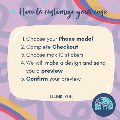 Stickers phone case
