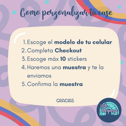 Stickers phone case