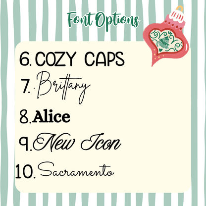 Personalized Stockings