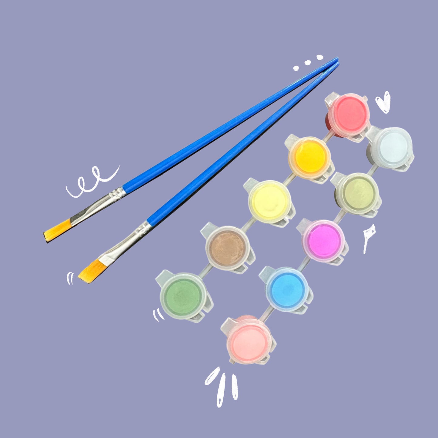 Paint By Number Canva Custom-kit