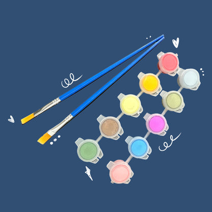 Paint By Number Tote Bag Custom-kit