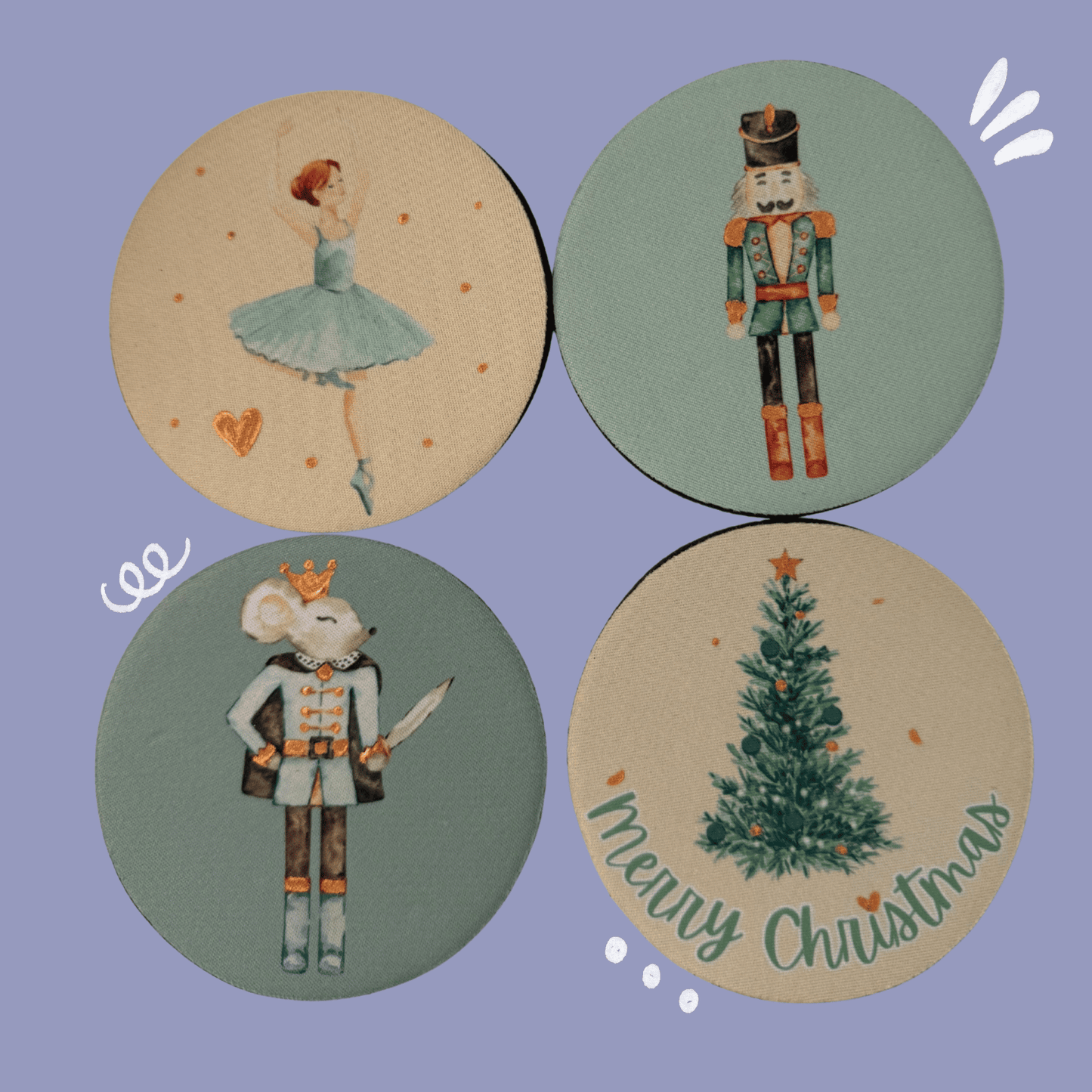 Nutcracker Cup Coaster