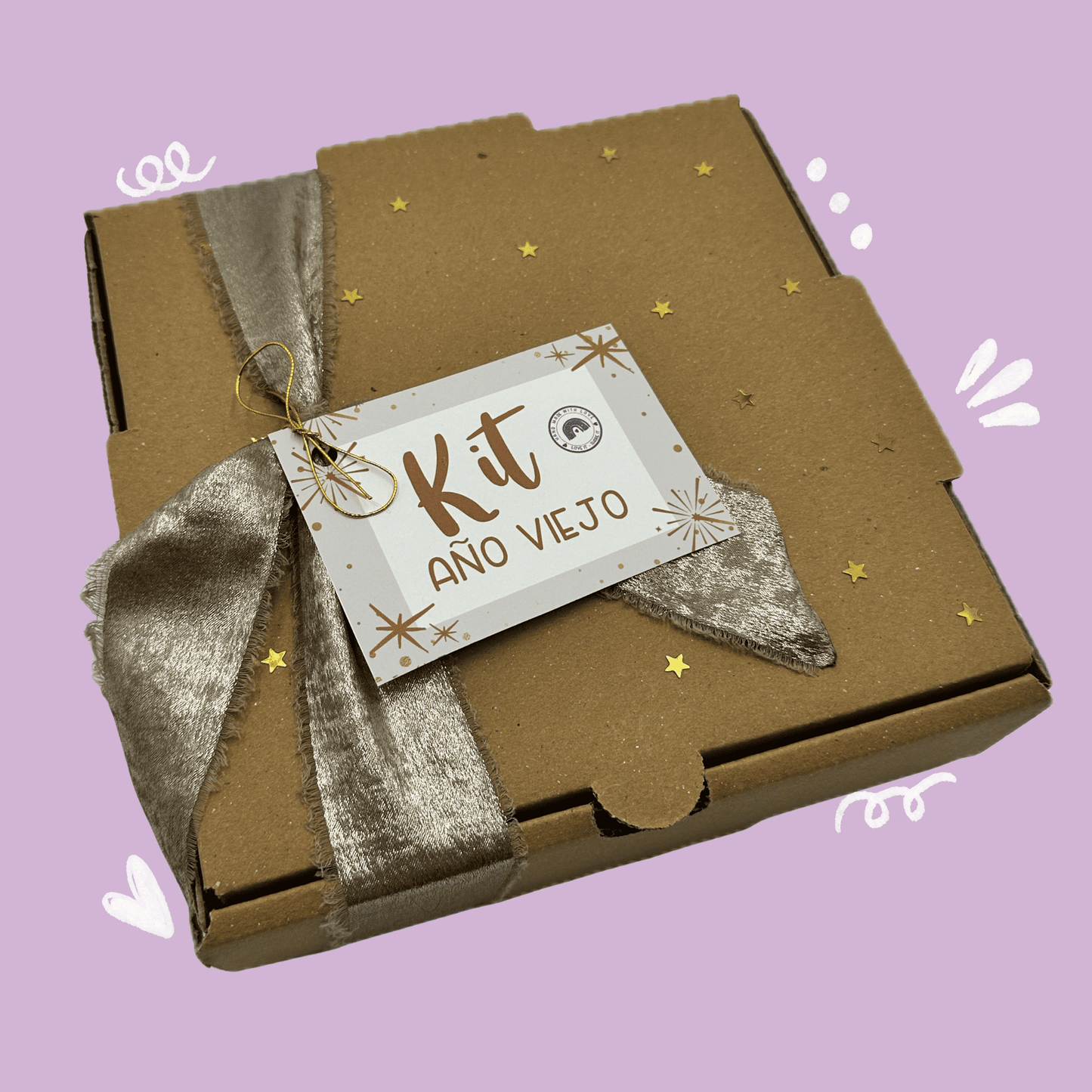 Kit año viejo y Velas Personalizadas